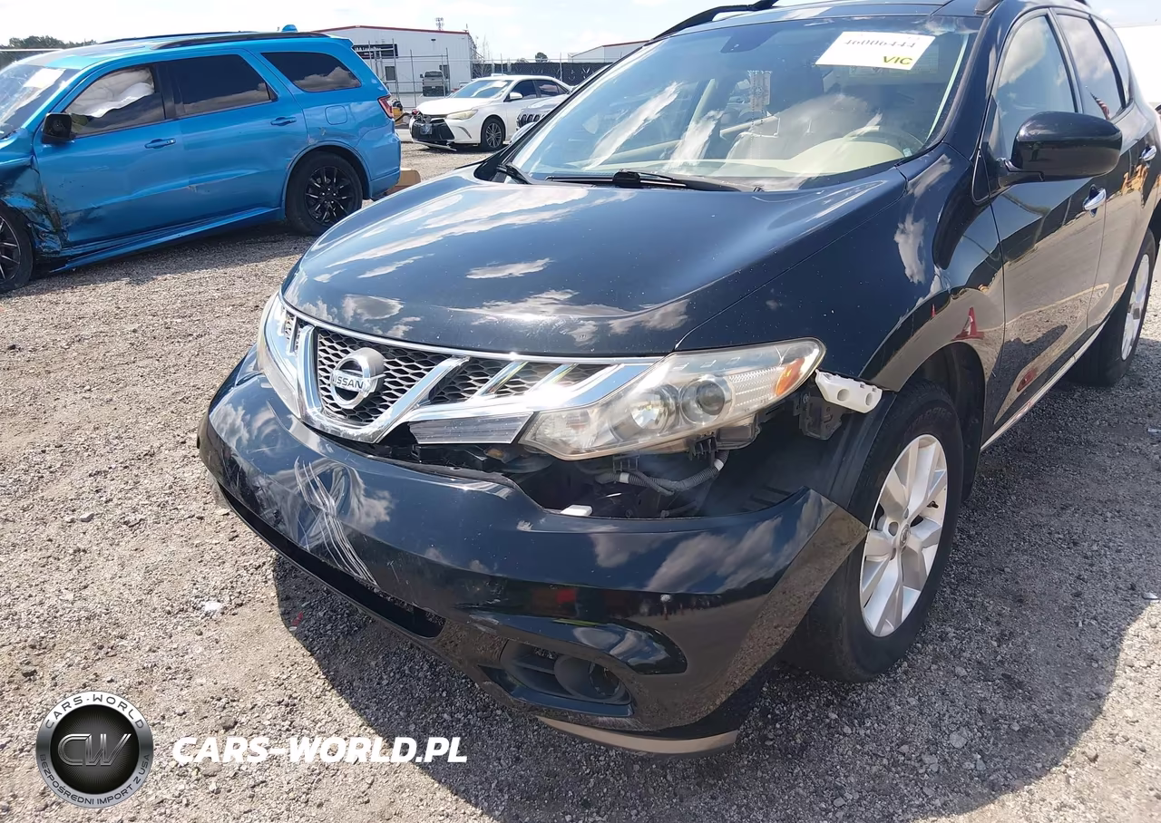 2014 Nissan Murano Sl VIN:JN8AZ1MU4EW409480 - 6