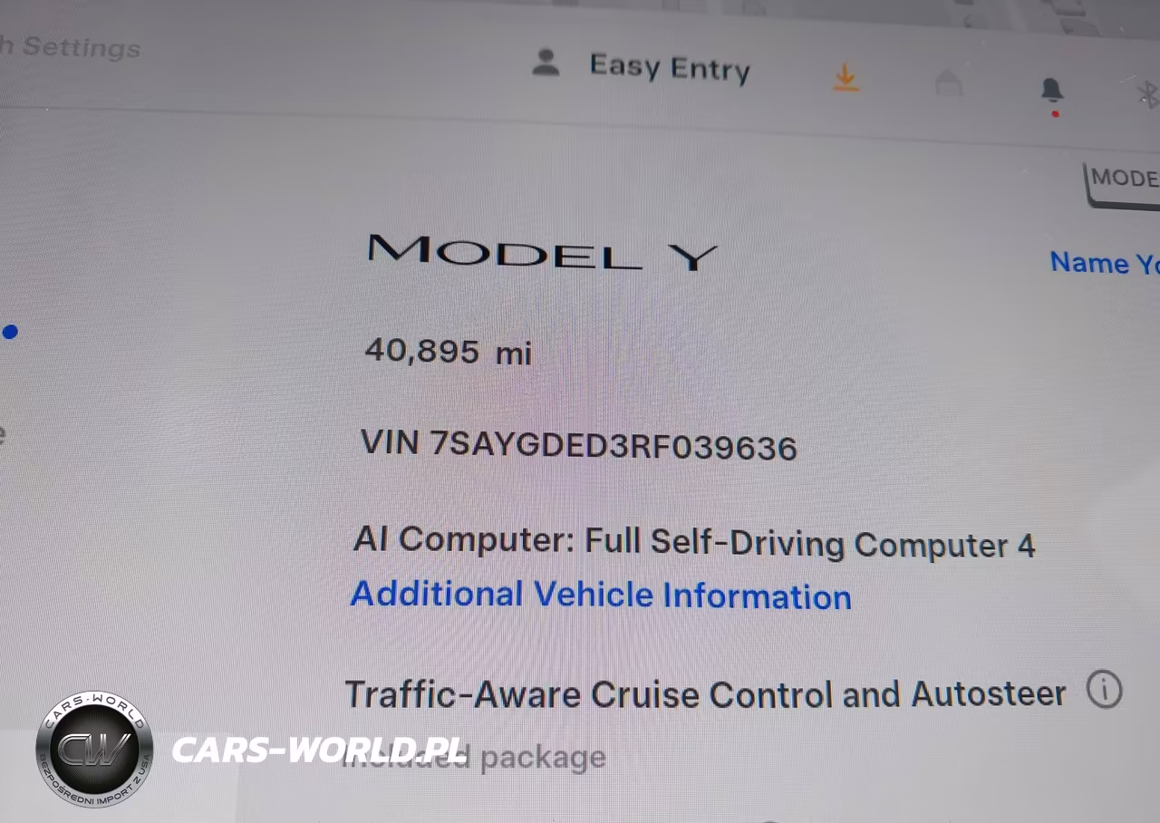 2024 Tesla Model Y Long Range Single Motor Rear-Wheel Drive-Rwd VIN:7SAYGDED3RF039636 - 7