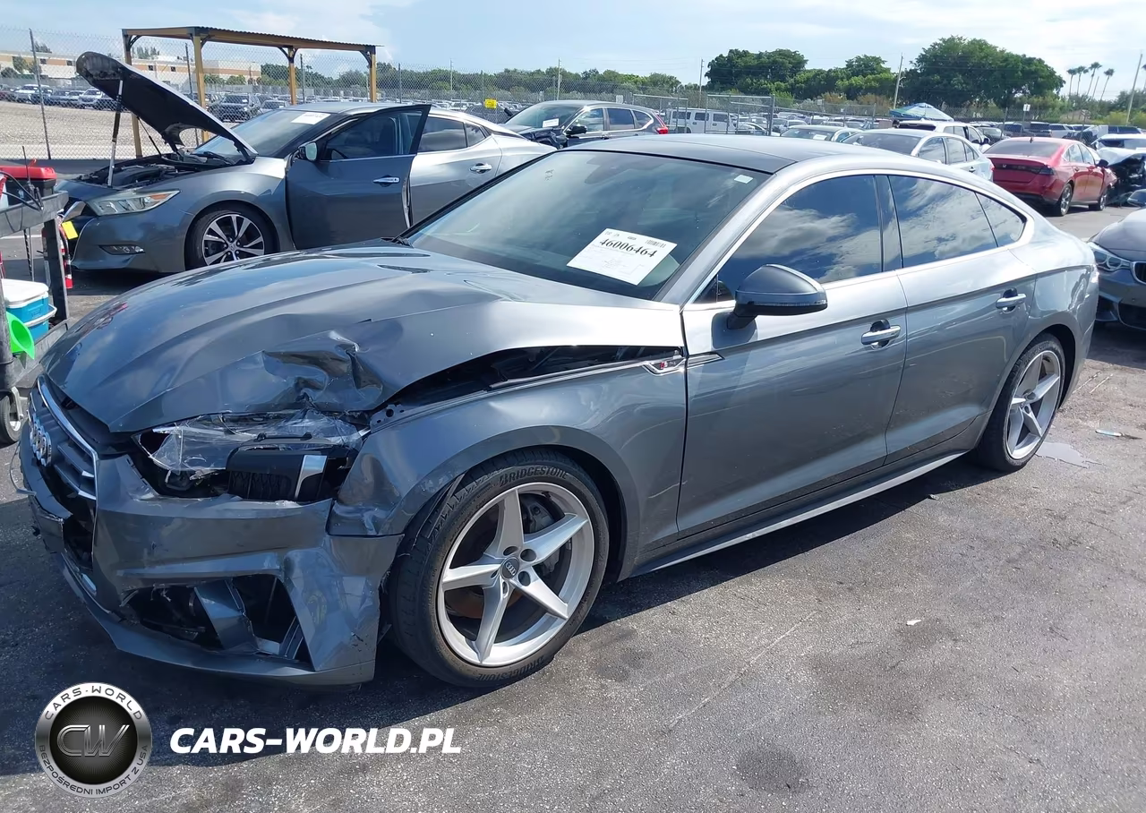 2019 Audi A5 45 Premium VIN:WAUDNCF55KA007916 - 2