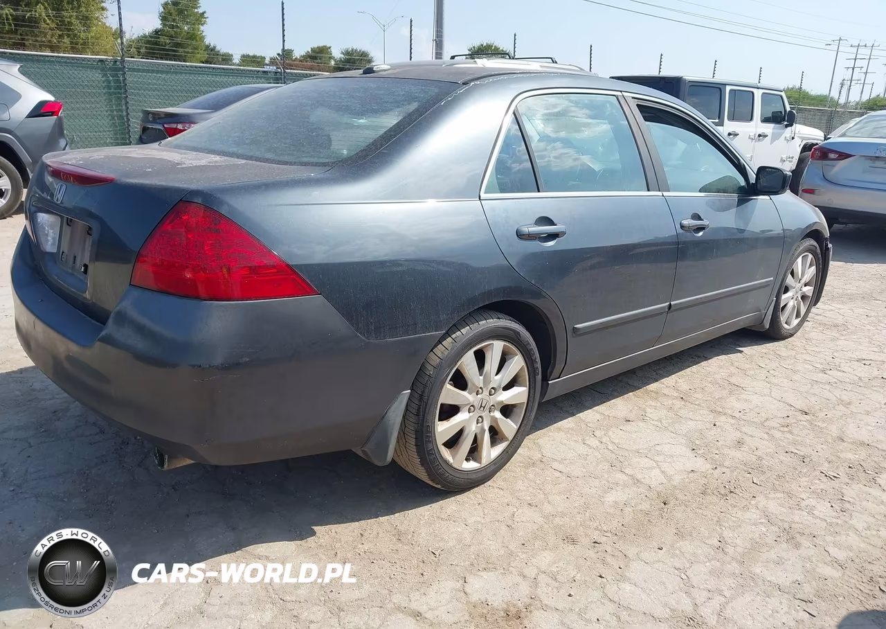 2007 Honda Accord 3.0 Ex VIN:1HGCM66537A056513 - 4