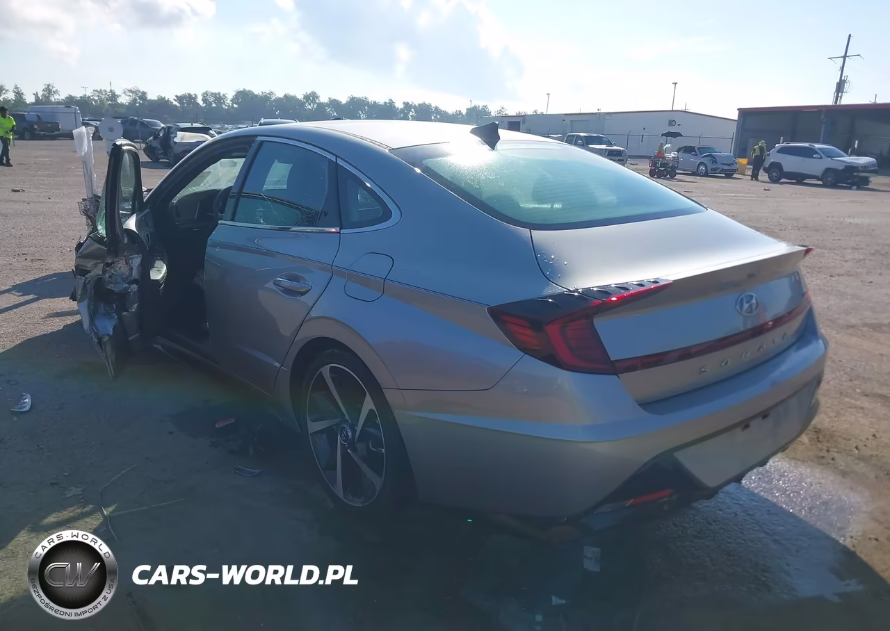 2021 Hyundai Sonata Sel Plus VIN:5NPEJ4J29MH083091 - 3