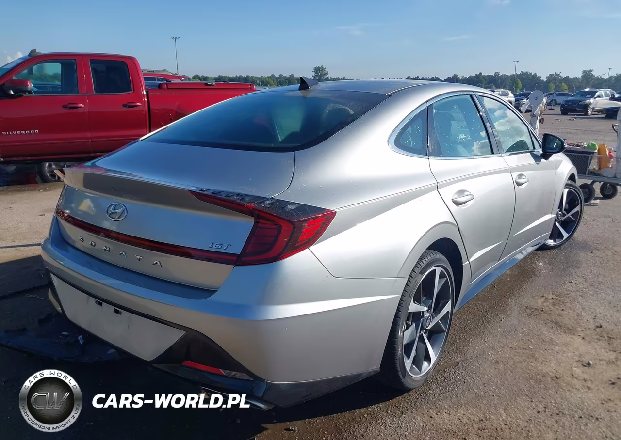 2021 Hyundai Sonata Sel Plus VIN:5NPEJ4J29MH083091 - 4