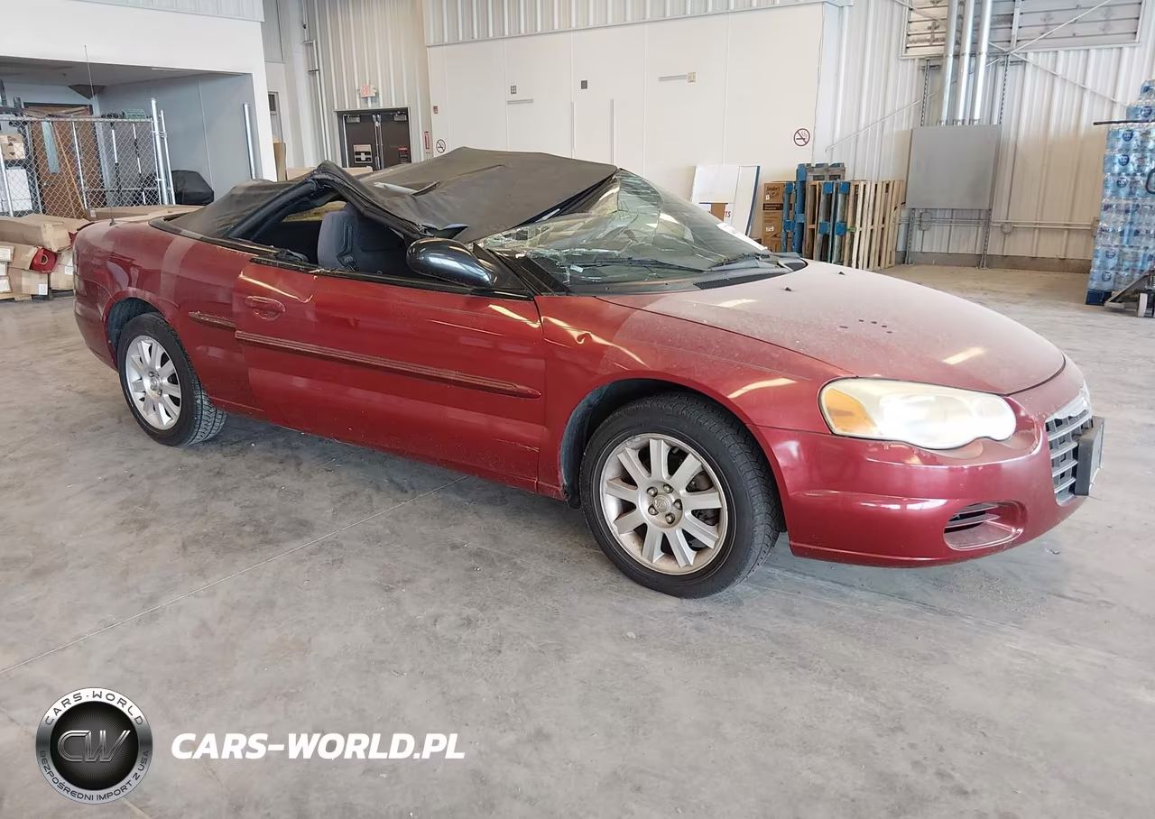 2006 Chrysler Sebring Gtc VIN:1C3EL75R26N182975 - 1