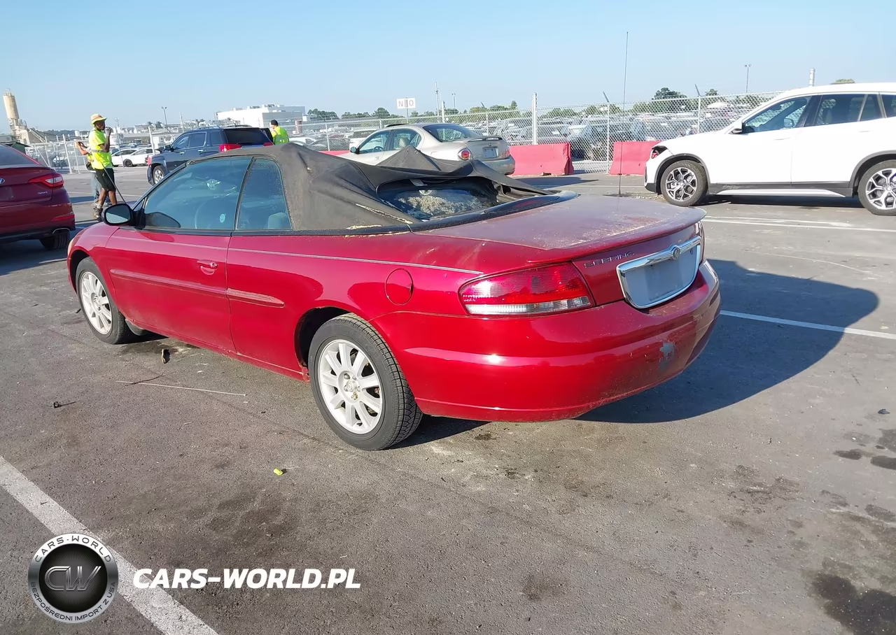 2006 Chrysler Sebring Gtc VIN:1C3EL75R26N182975 - 3