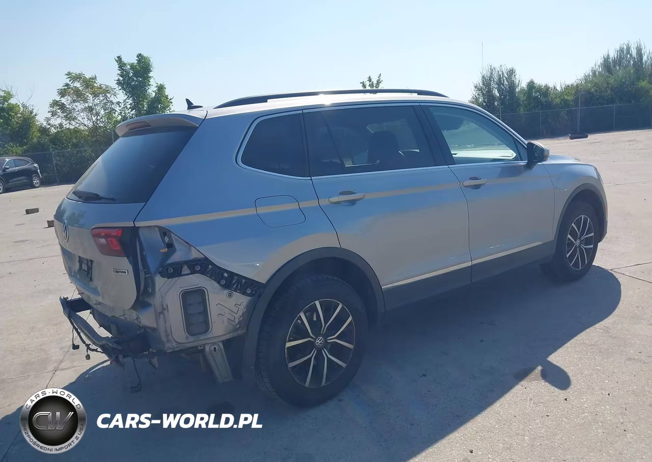 2021 Volkswagen Tiguan 2.0T Se-2.0T Se R-Line Black-2.0T Sel VIN:3VV2B7AX0MM092075 - 3