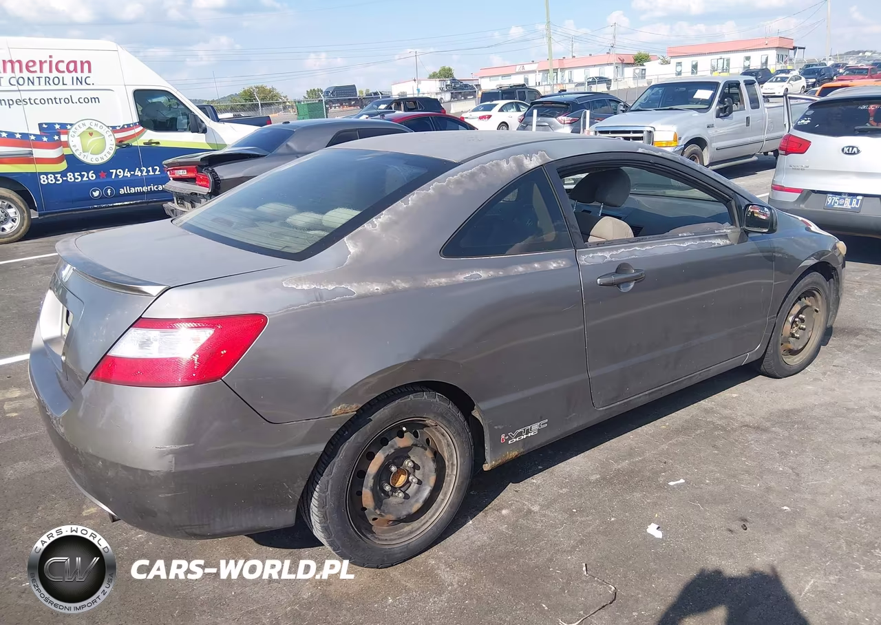 2007 Honda Civic Lx VIN:2HGFG11637H571066 - 4
