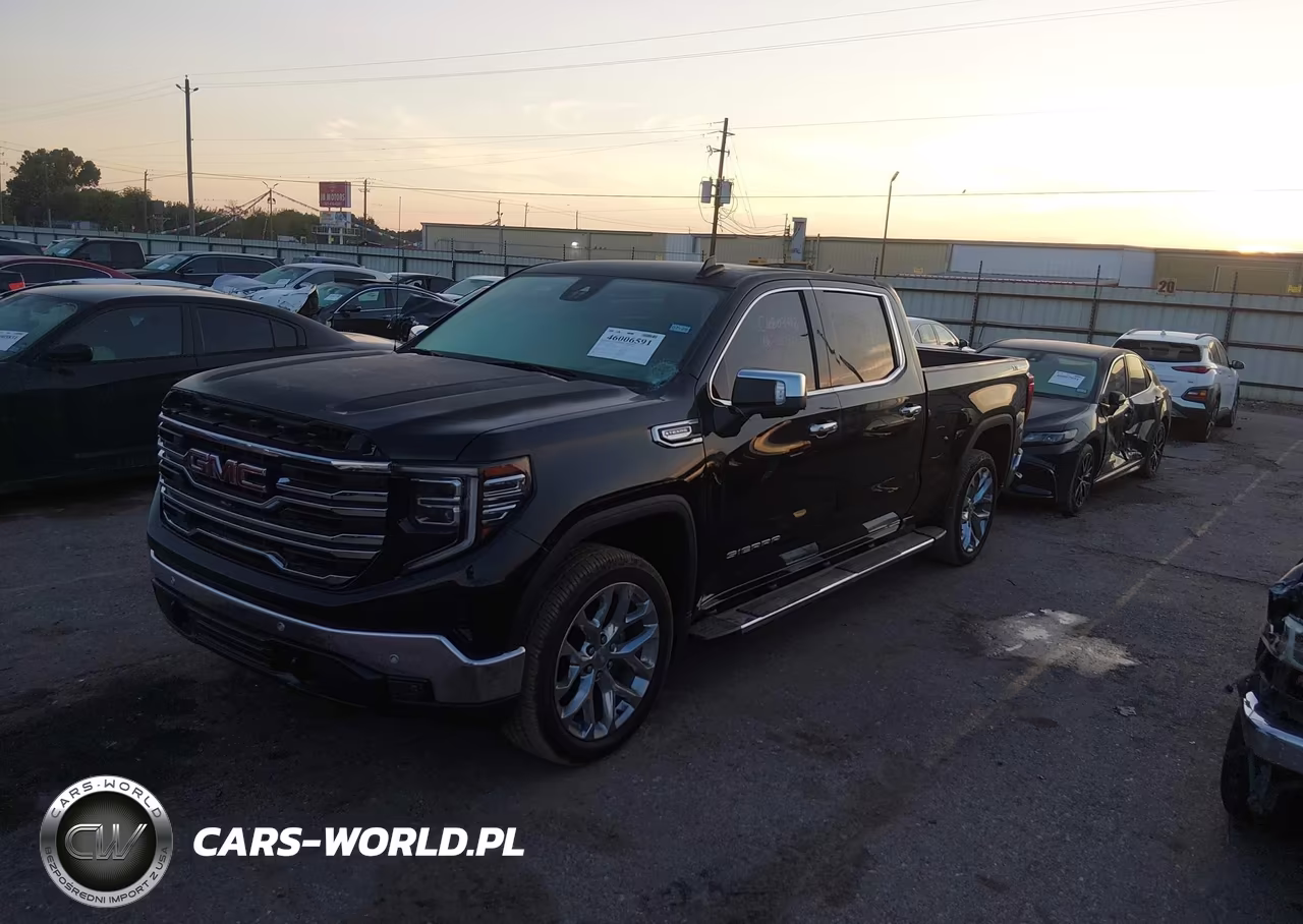 2022 GMC Sierra 1500 4Wd Standard Box Slt VIN:3GTUUDELXNG525375 - 2