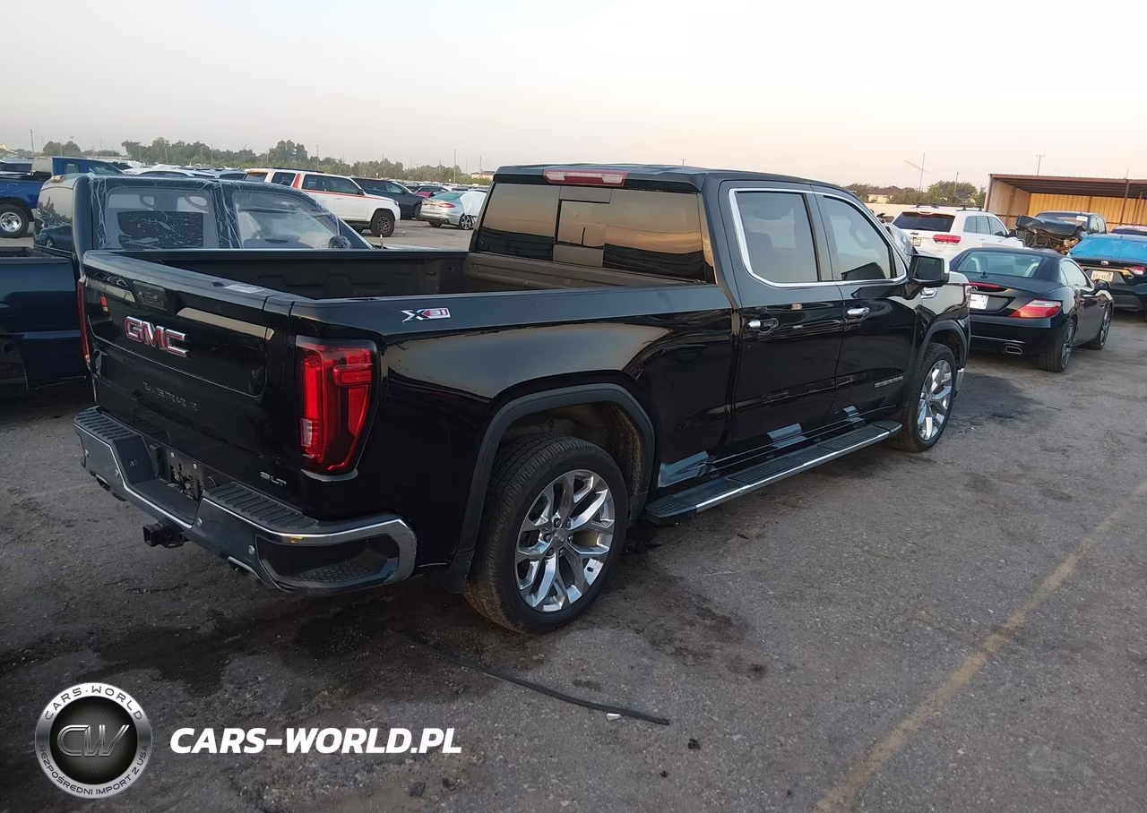 2022 GMC Sierra 1500 4Wd Standard Box Slt VIN:3GTUUDELXNG525375 - 4
