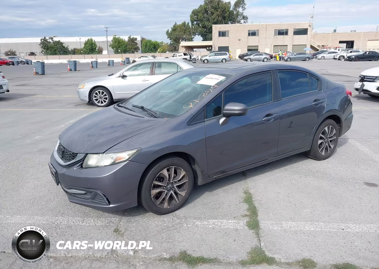2015 Honda Civic Ex VIN:2HGFB2F85FH553066 - 2