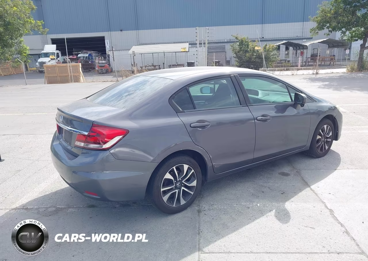 2015 Honda Civic Ex VIN:2HGFB2F85FH553066 - 4