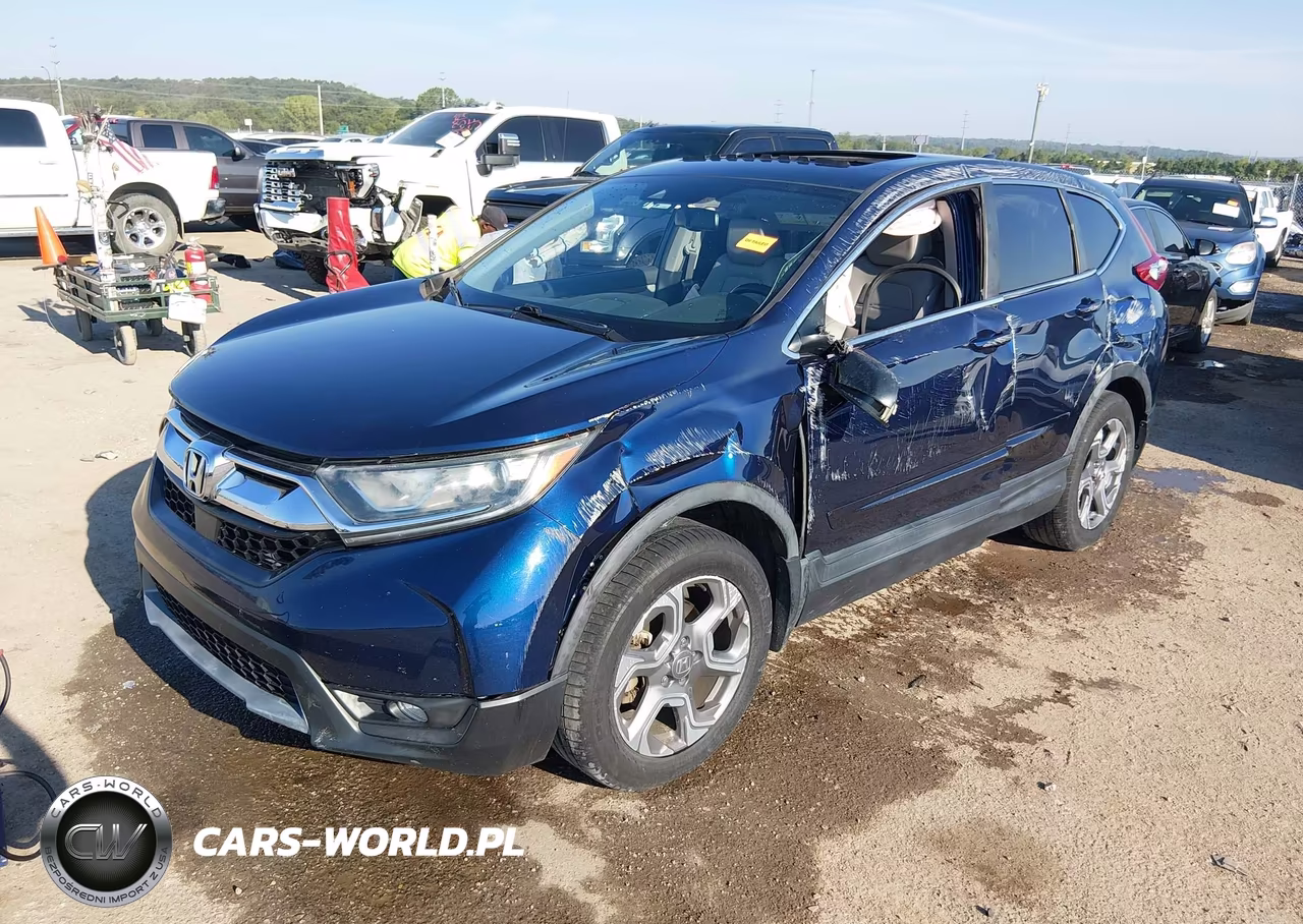 2018 Honda Cr-V Ex-L-Ex-L Navi VIN:7FARW2H83JE086990 - 2