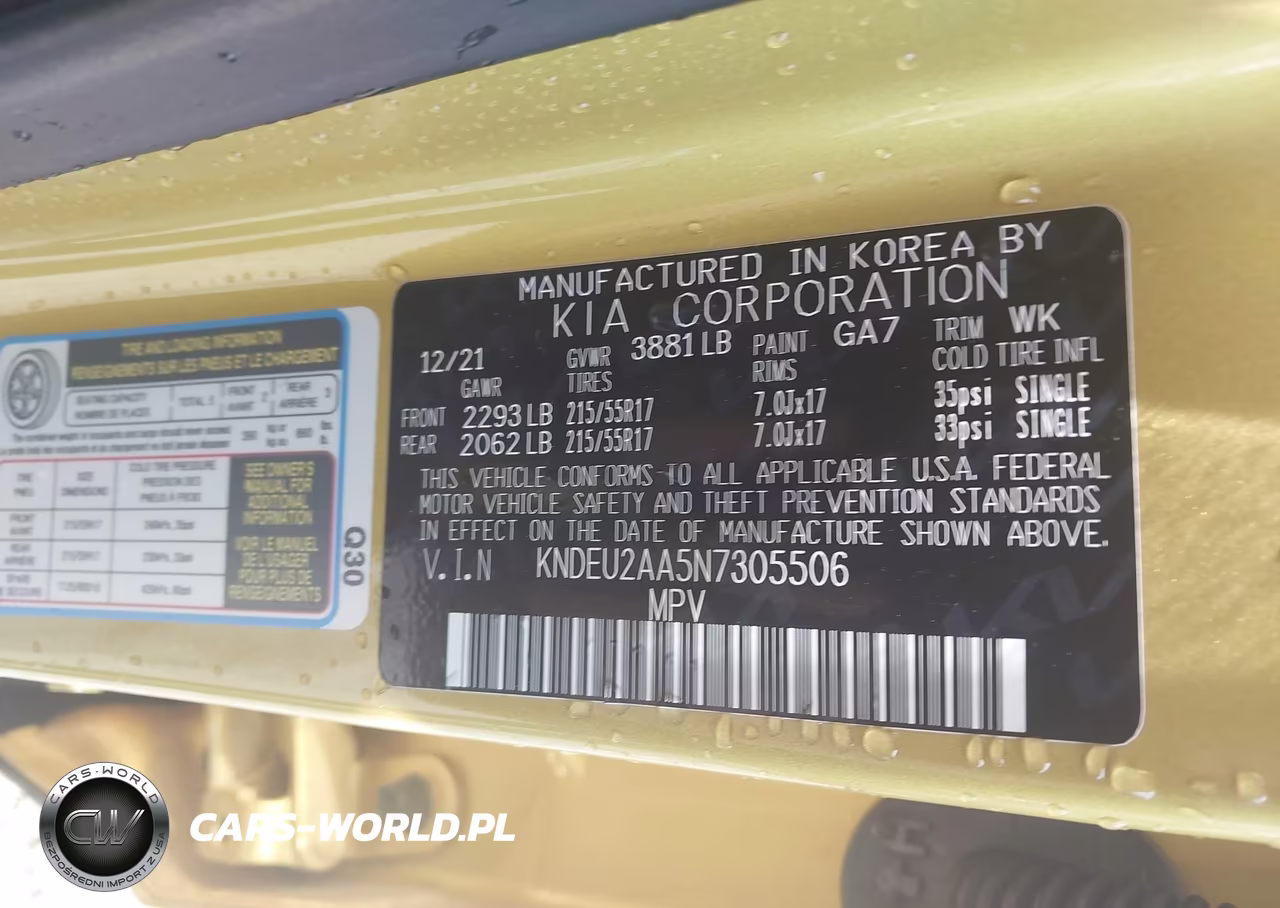 2022 Kia Seltos S VIN:KNDEU2AA5N7305506 - 9