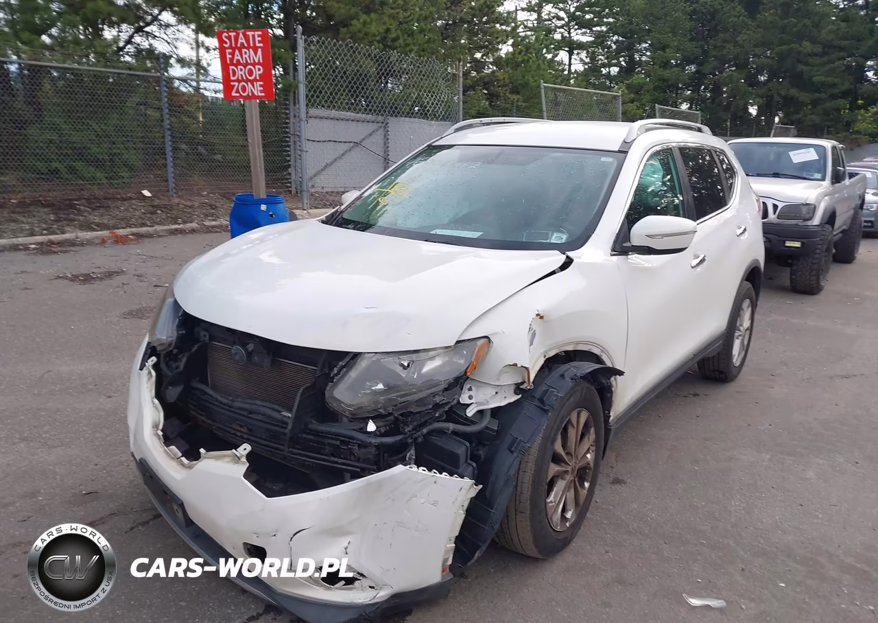 2014 Nissan Rogue Sv VIN:5N1AT2MV8EC763950 - 2