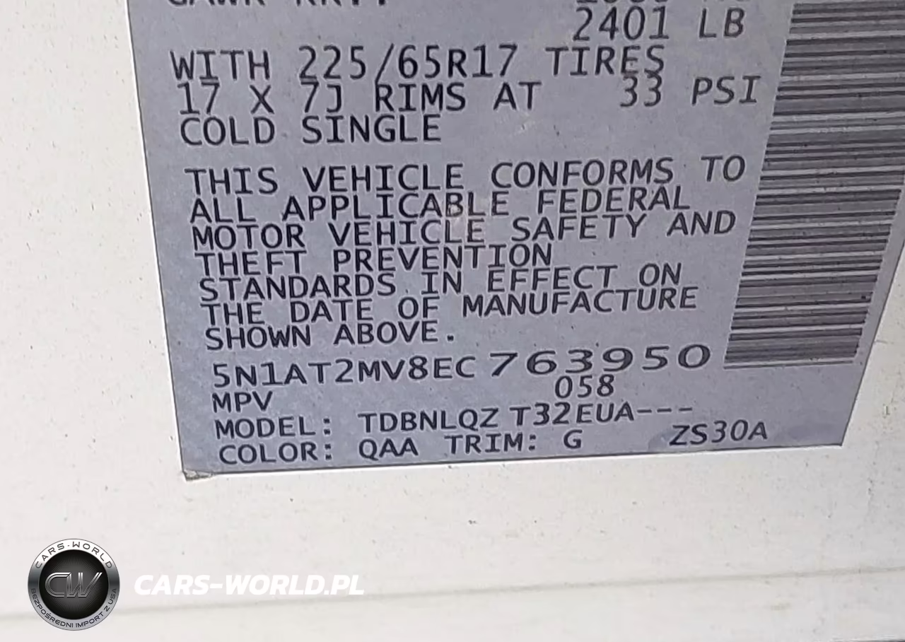 2014 Nissan Rogue Sv VIN:5N1AT2MV8EC763950 - 9