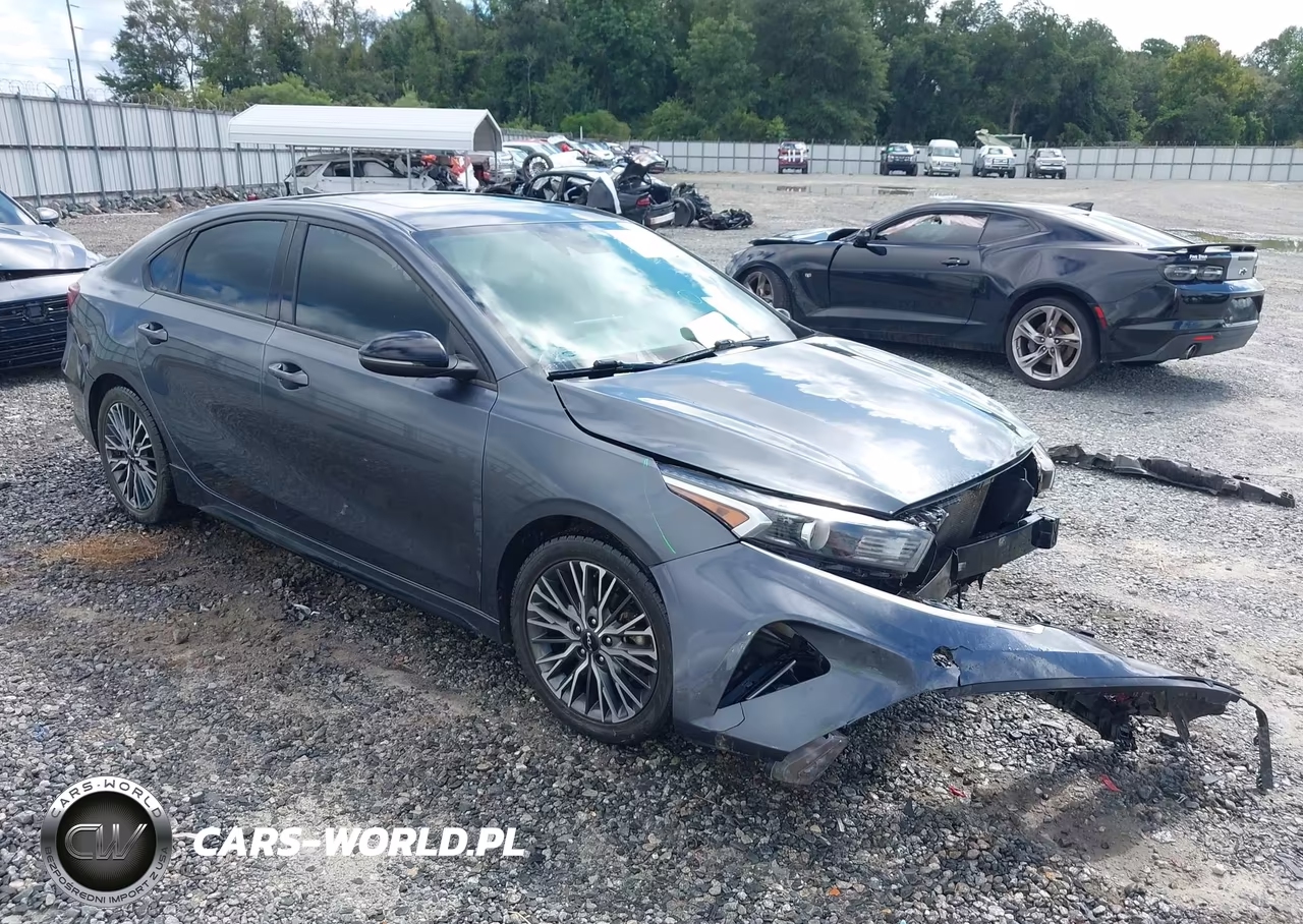 2022 Kia Forte Gt-Line VIN:3KPF54AD2NE444404 - 1