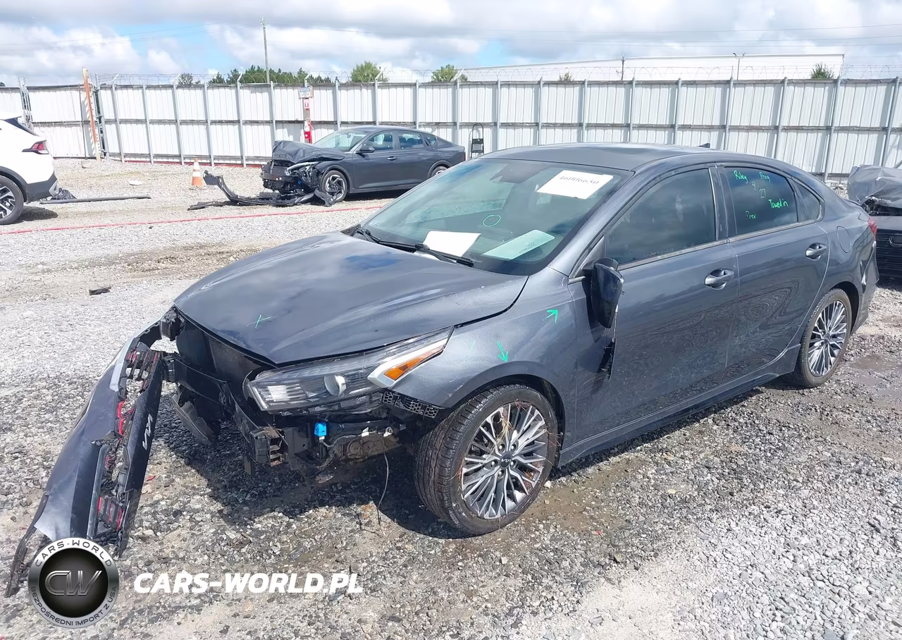 2022 Kia Forte Gt-Line VIN:3KPF54AD2NE444404 - 2