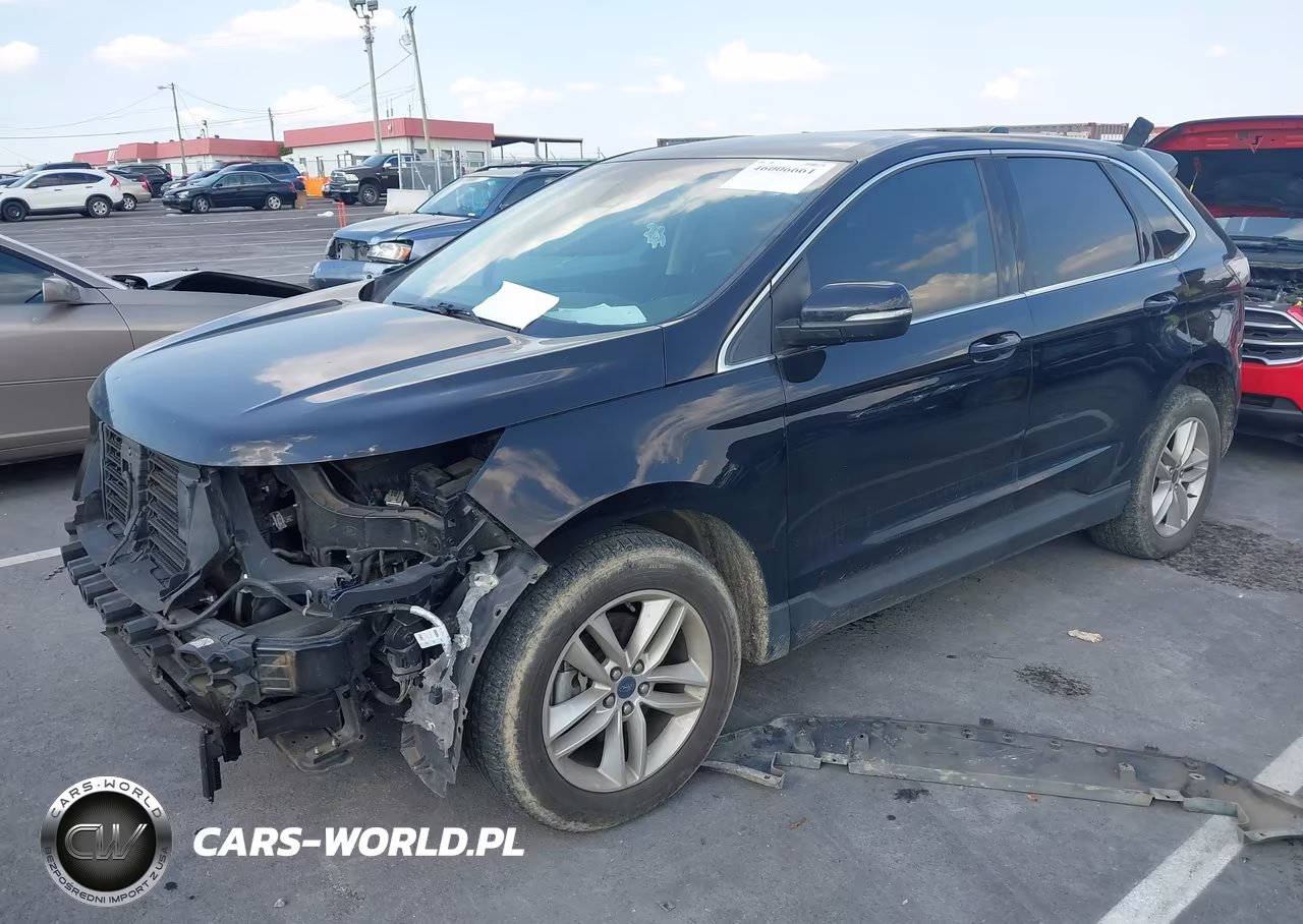 2018 Ford Edge Sel VIN:2FMPK3J97JBB68141 - 2