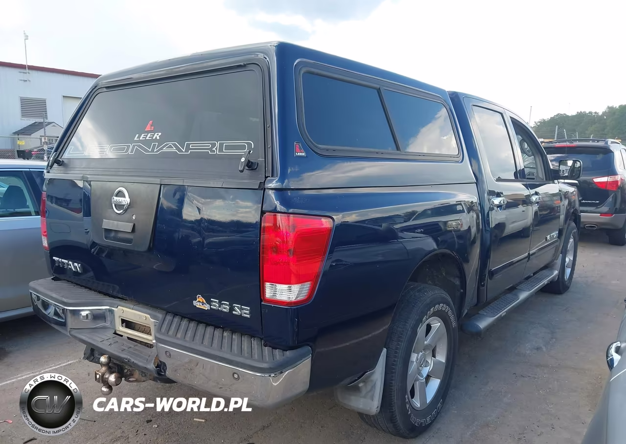 2006 Nissan Titan Se VIN:1N6BA07B56N543205 - 4