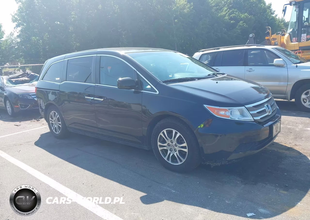 2011 Honda Odyssey Ex-L VIN:5FNRL5H69BB101806 - 1