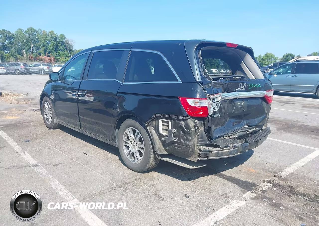 2011 Honda Odyssey Ex-L VIN:5FNRL5H69BB101806 - 3