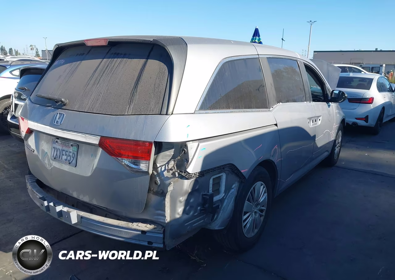 2017 Honda Odyssey Lx VIN:5FNRL5H27HB017439 - 4