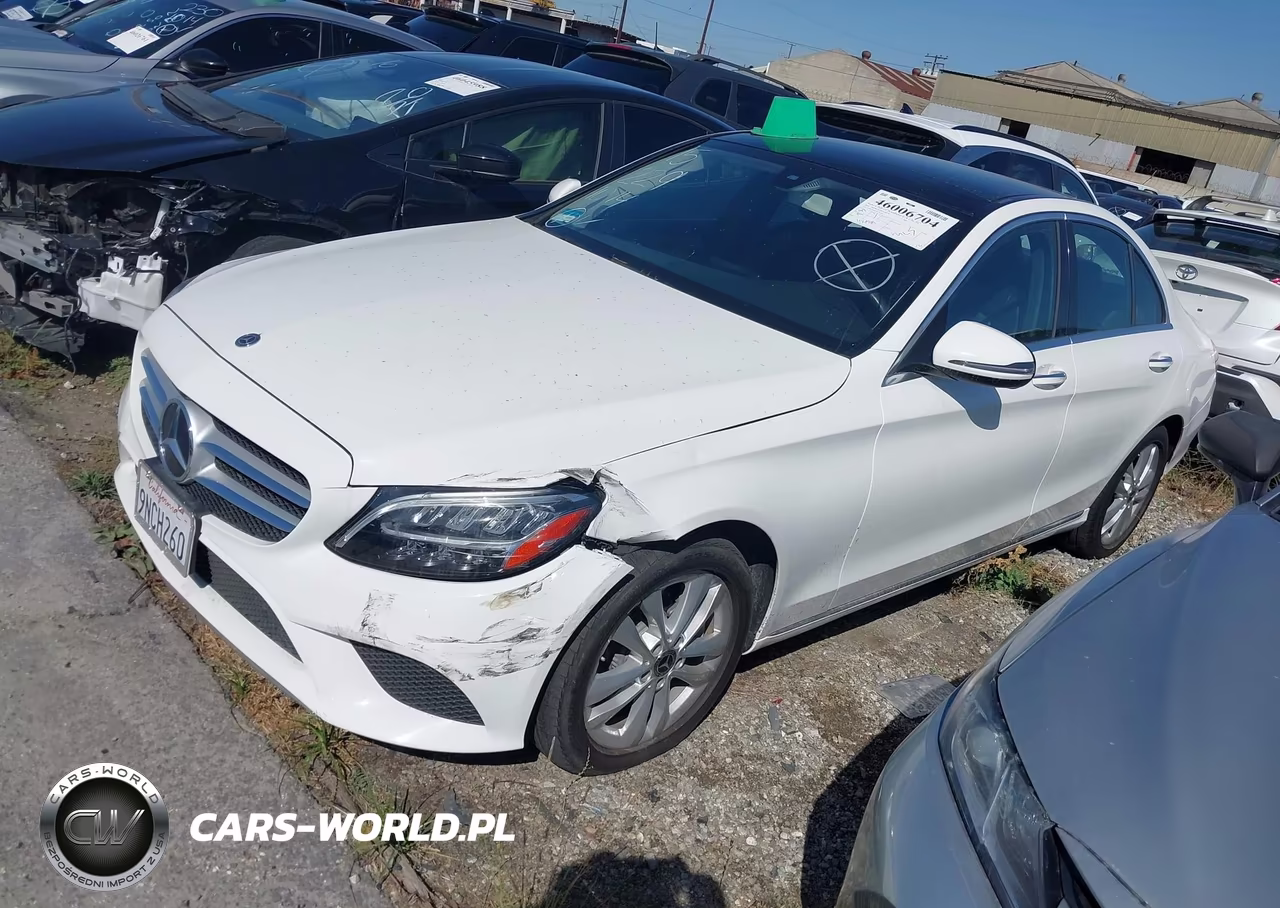 2019 Mercedes-Benz C 300 VIN:55SWF8DB1KU315041 - 2