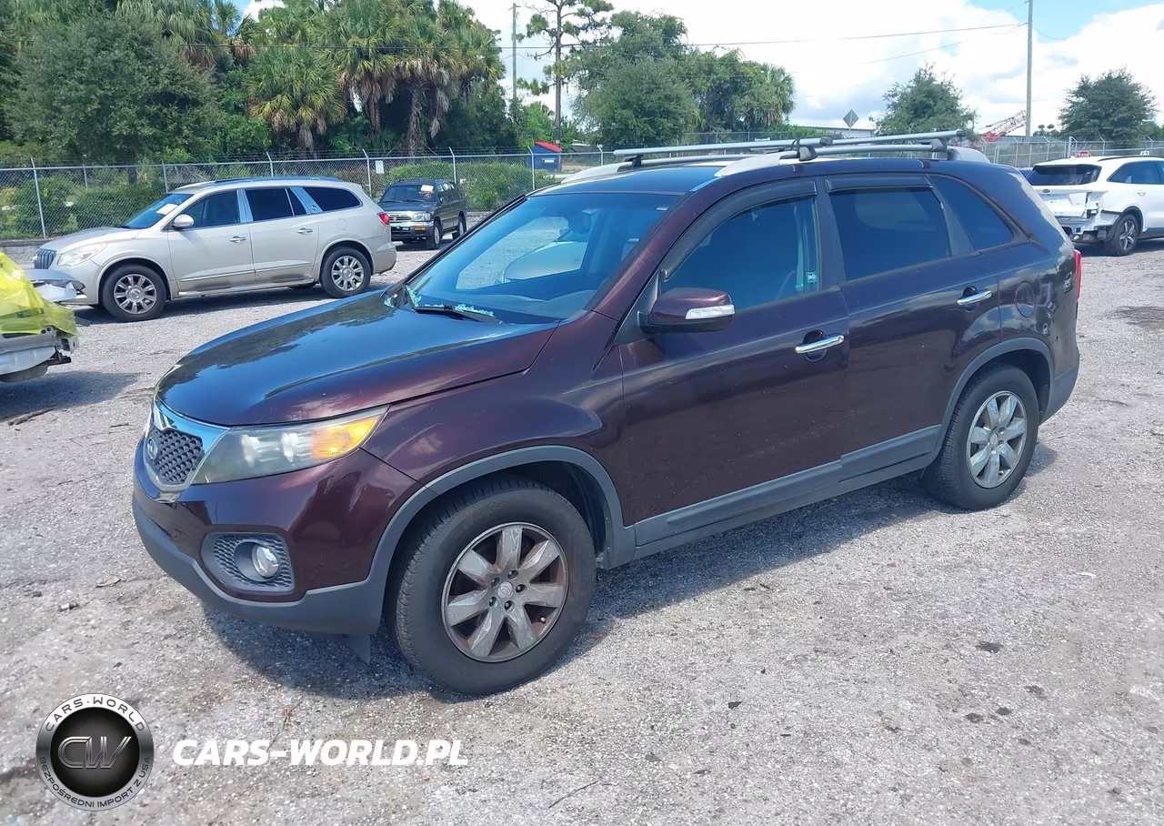 2012 Kia Sorento Lx VIN:5XYKT3A66CG190521 - 2