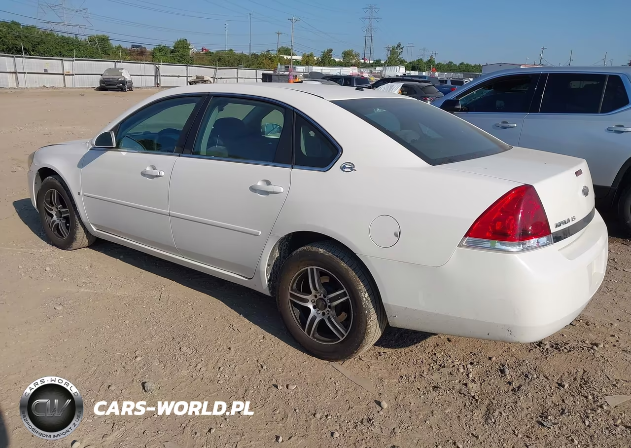 2008 Chevrolet Impala Ls VIN:2G1WB58K881207977 - 3