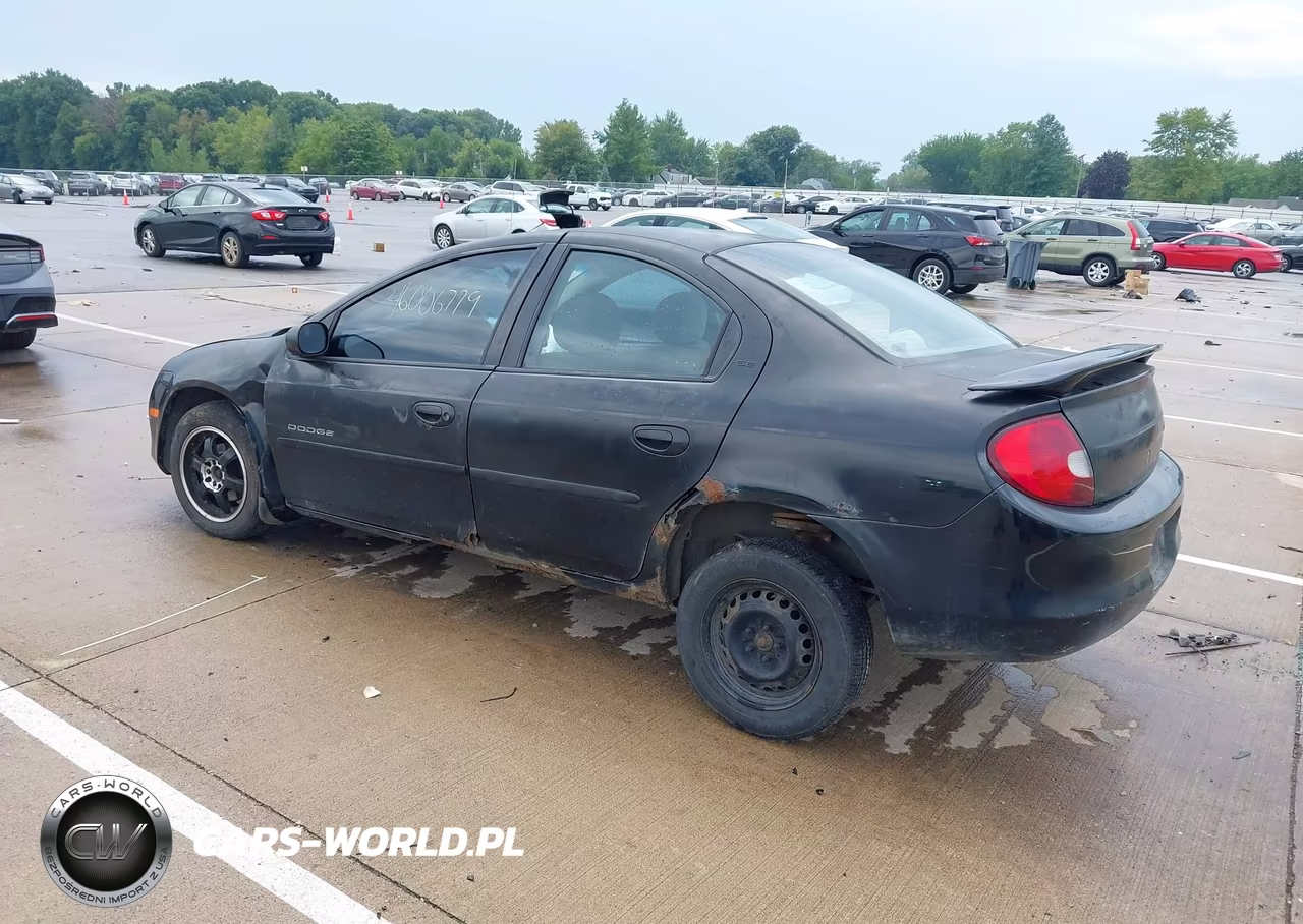 2001 Dodge Neon Se VIN:1B3ES46C11D100810 - 3