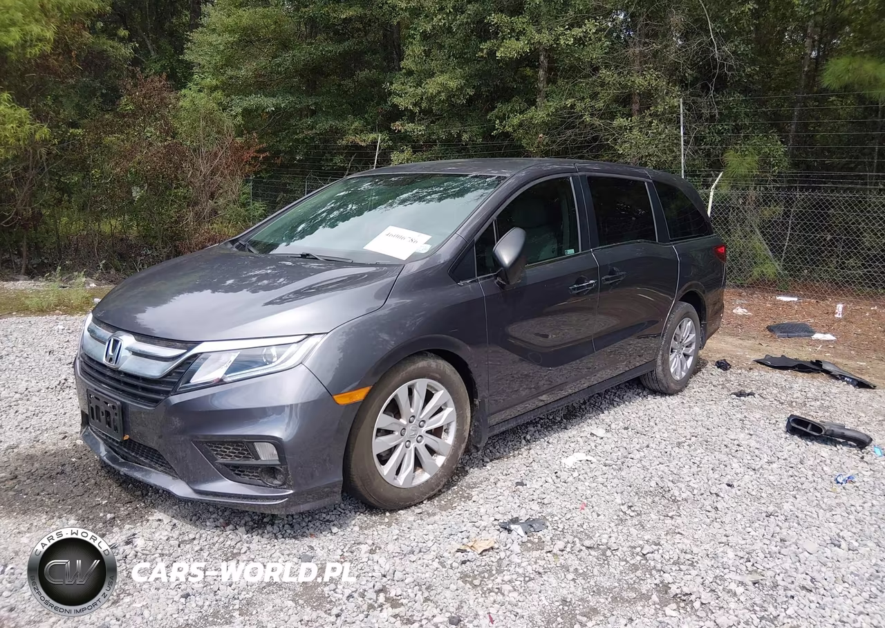 2019 Honda Odyssey Lx VIN:5FNRL6H22KB010976 - 2