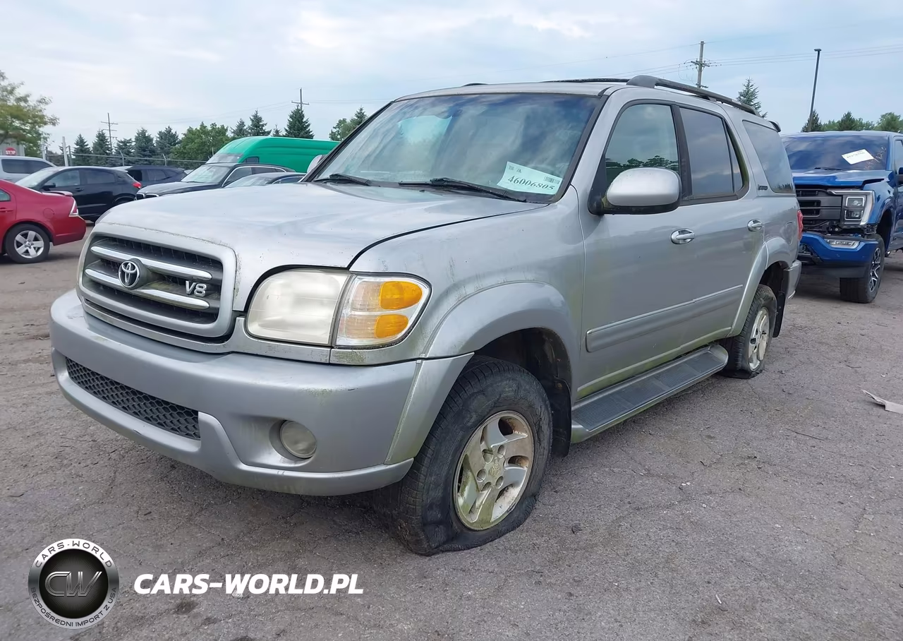 2001 Toyota Sequoia Limited V8 VIN:5TDBT48A01S009669 - 2