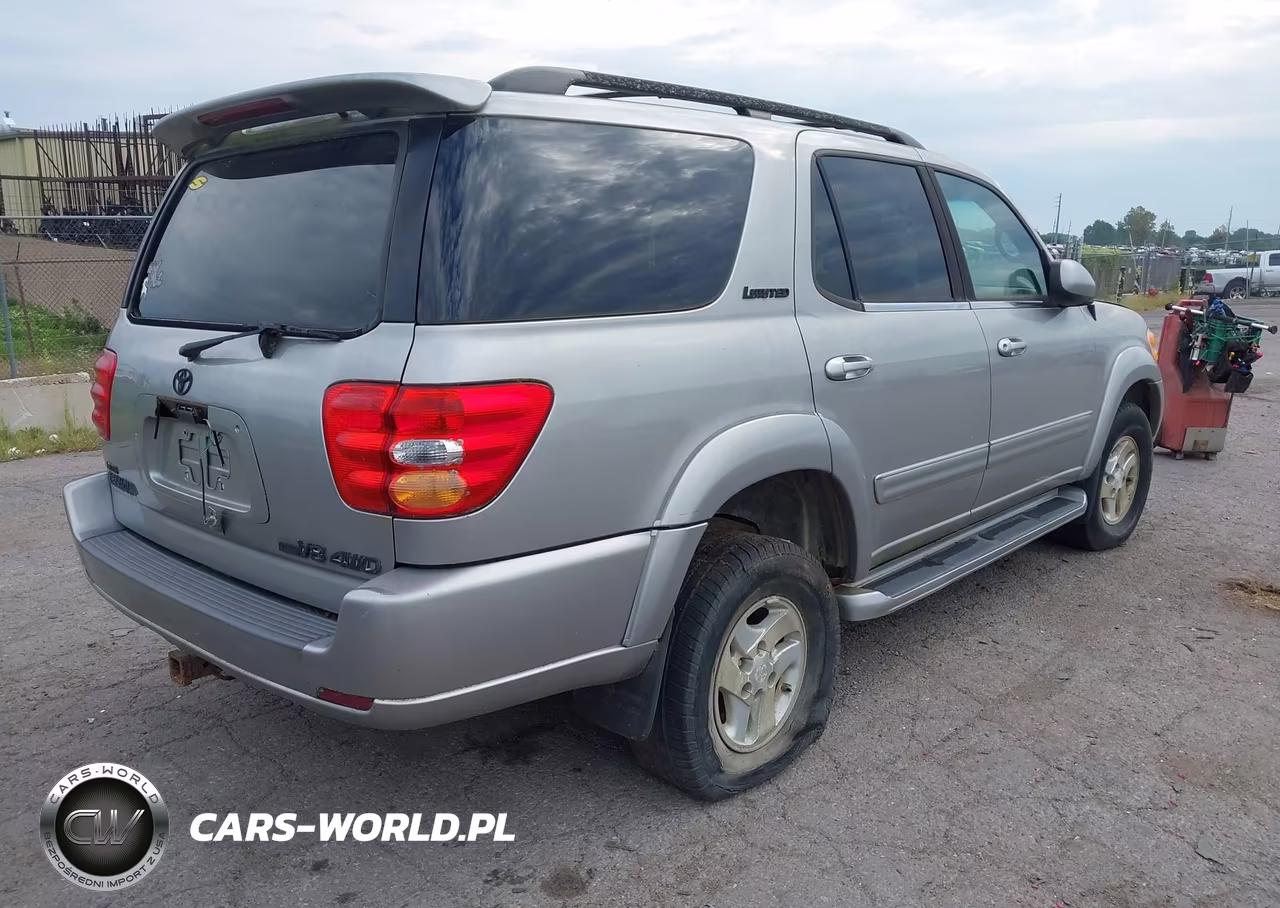 2001 Toyota Sequoia Limited V8 VIN:5TDBT48A01S009669 - 4