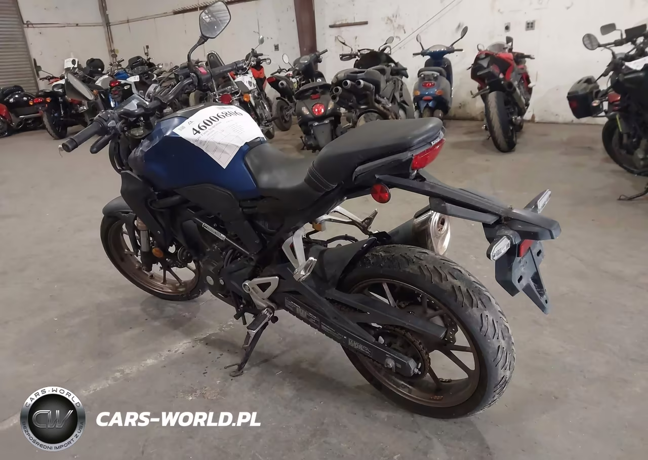 2021 Honda Cbf300 Na VIN:MLHNC5552M5100234 - 3