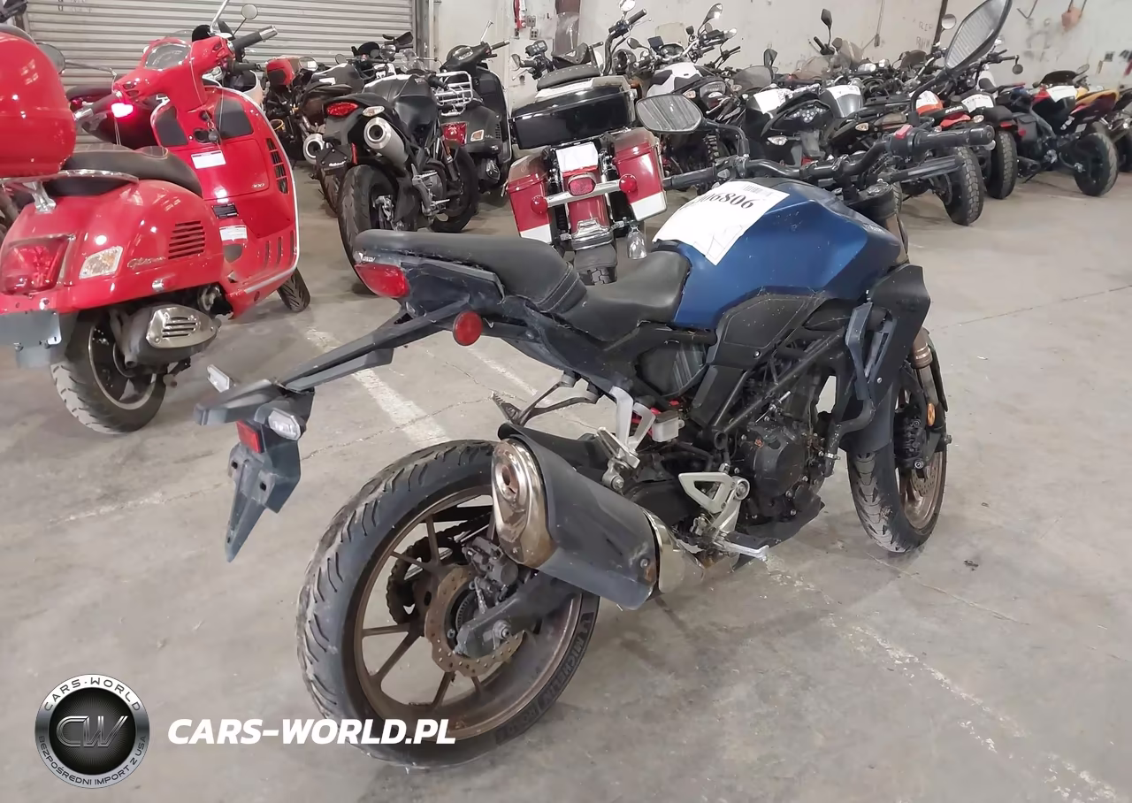 2021 Honda Cbf300 Na VIN:MLHNC5552M5100234 - 4