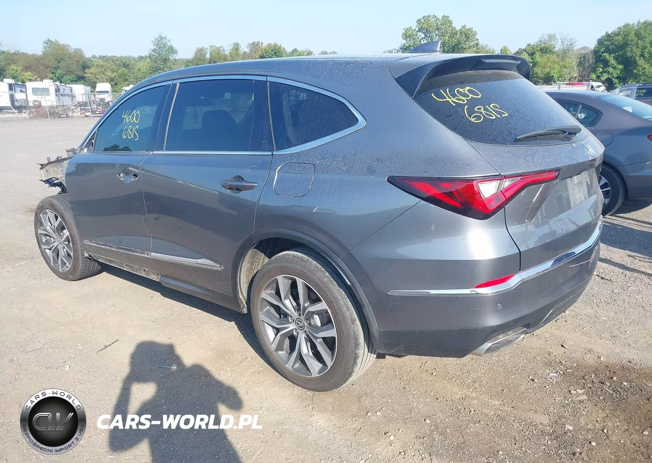 2022 Acura Mdx Technology Package VIN:5J8YE1H42NL006262 - 3