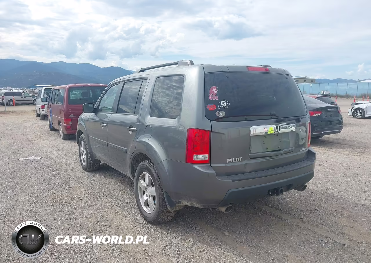 2011 Honda Pilot Ex-L VIN:5FNYF4H64BB081171 - 3
