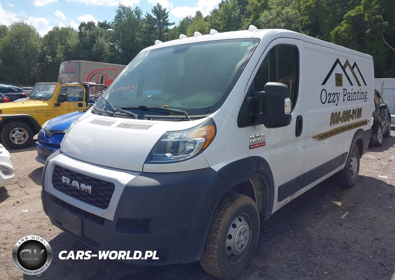 2020 Ram Promaster 1500 Low Roof 136 Wb VIN:3C6TRVAG5LE118253 - 2