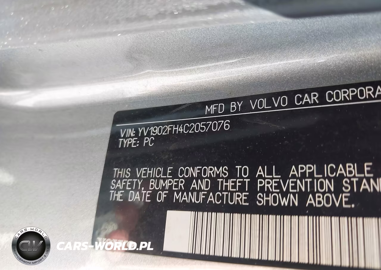 2012 Volvo S60 T6 VIN:YV1902FH4C2057076 - 9