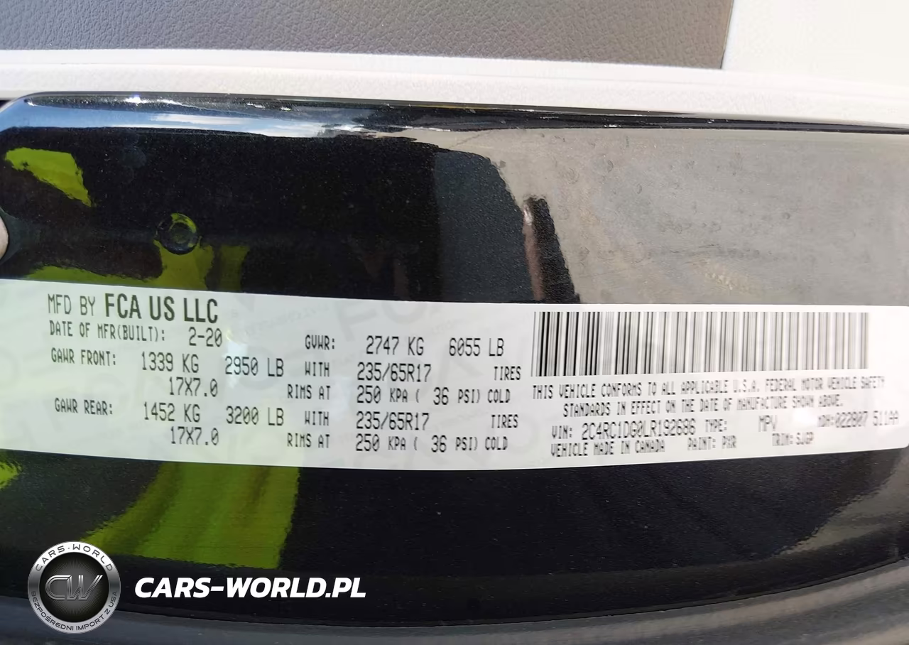 2020 Chrysler Voyager Lxi VIN:2C4RC1DG0LR192686 - 9