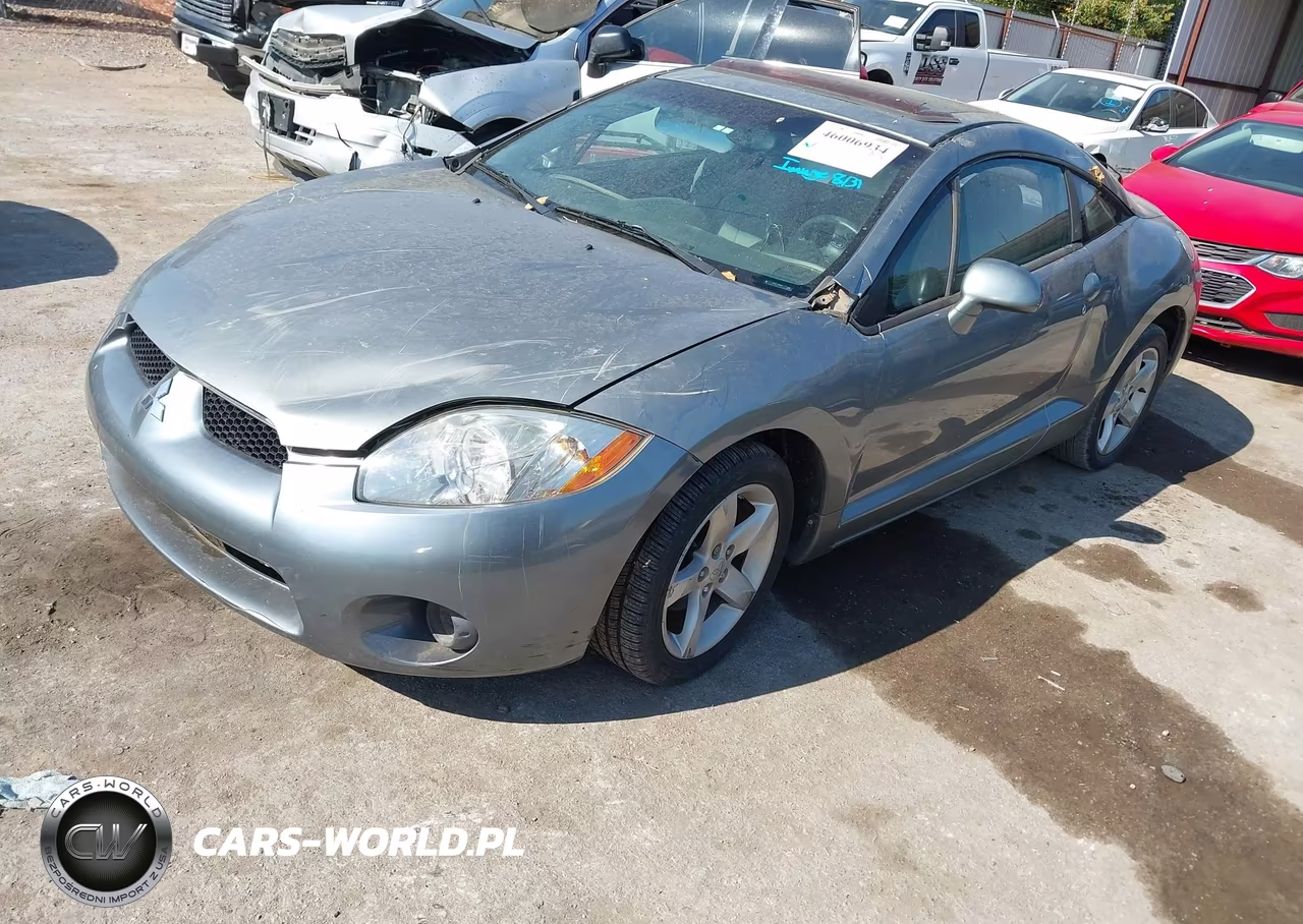 2007 Mitsubishi Eclipse Gs VIN:4A3AK24F07E067345 - 2