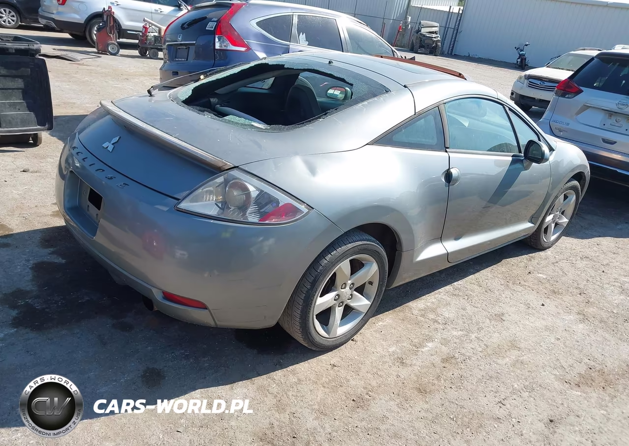 2007 Mitsubishi Eclipse Gs VIN:4A3AK24F07E067345 - 4
