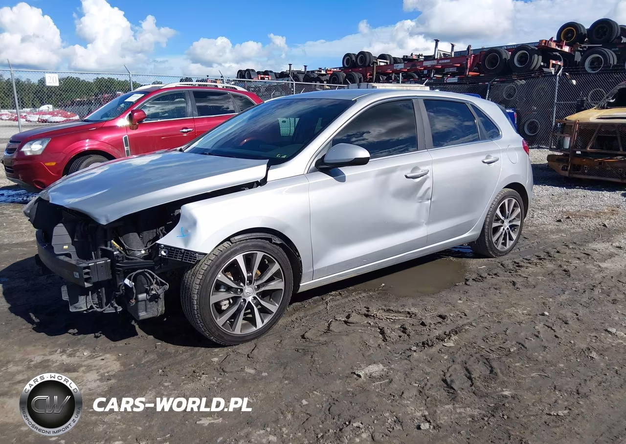 2020 Hyundai Elantra Gt VIN:KMHH35LE6LU127567 - 2