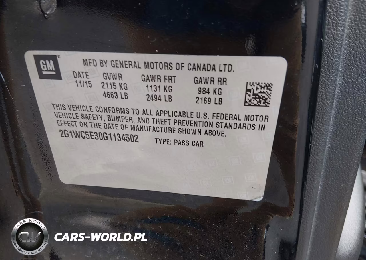 2016 Chevrolet Impala Limited Ltz VIN:2G1WC5E30G1134502 - 9
