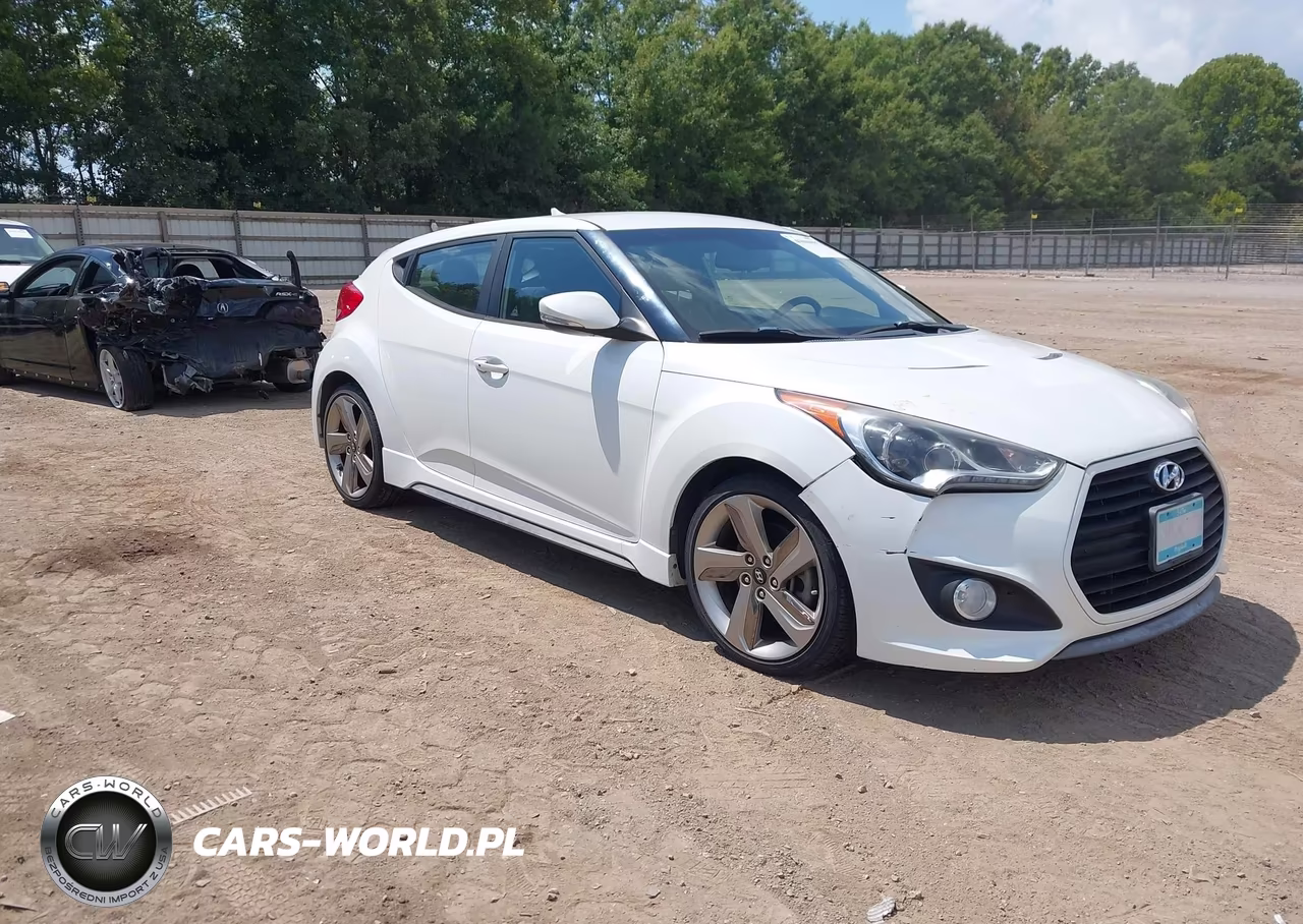2014 Hyundai Veloster Turbo W-Blue