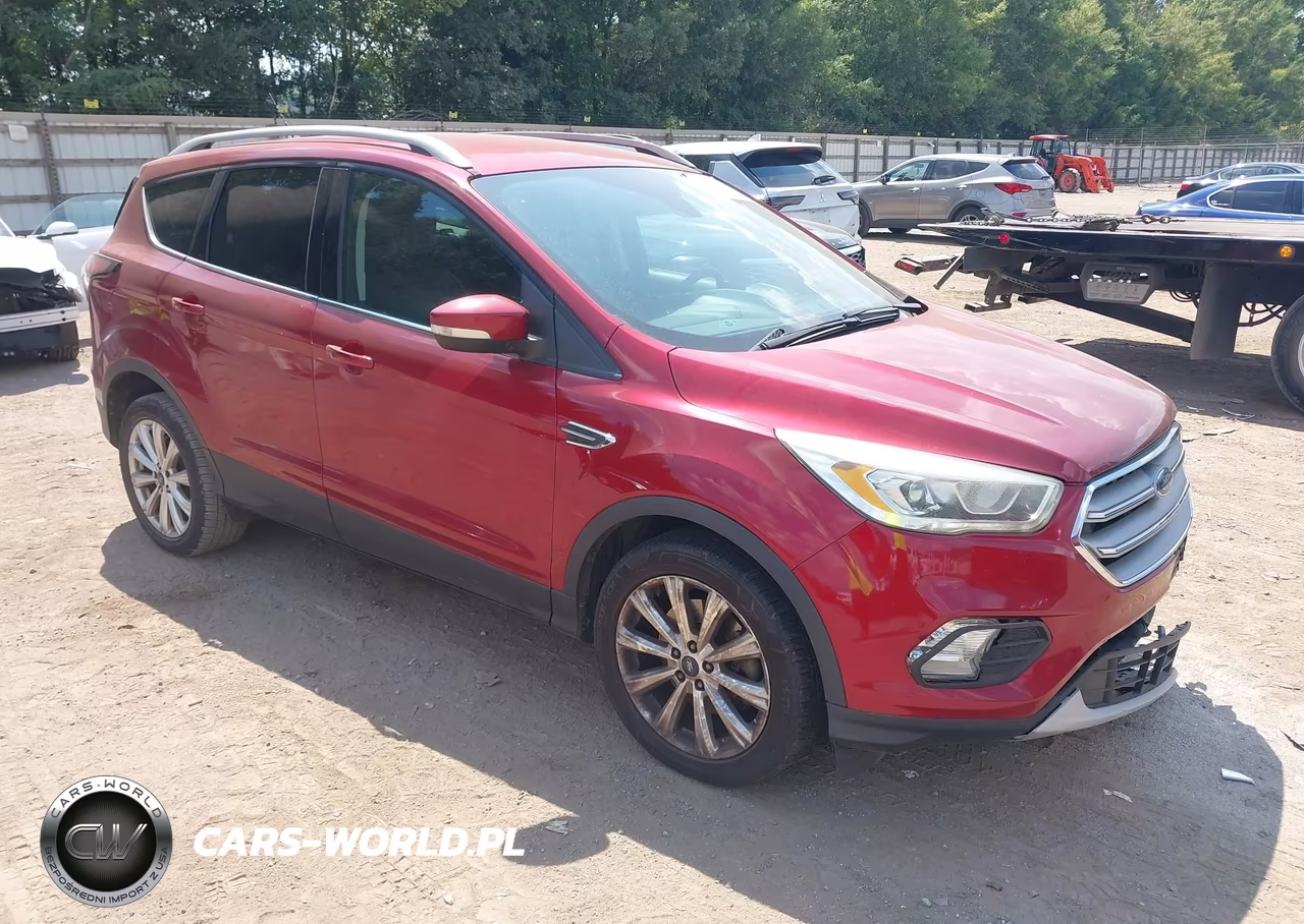 2017 Ford Escape Titanium VIN:1FMCU0J91HUA36066 - 1
