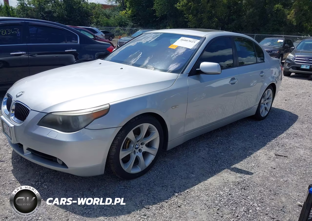 2004 BMW 545I VIN:WBANB33524B108555 - 2