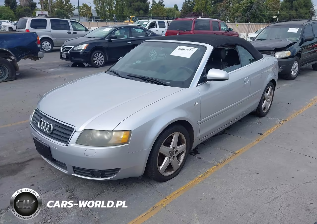 2004 Audi A4 3.0 VIN:WAUDT48H14K009355 - 2