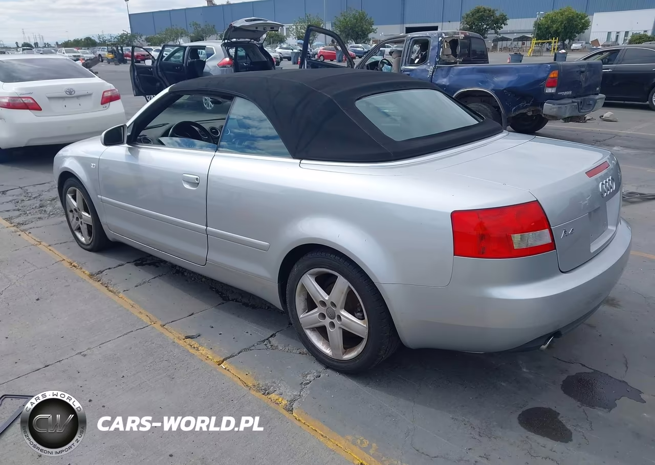 2004 Audi A4 3.0 VIN:WAUDT48H14K009355 - 3