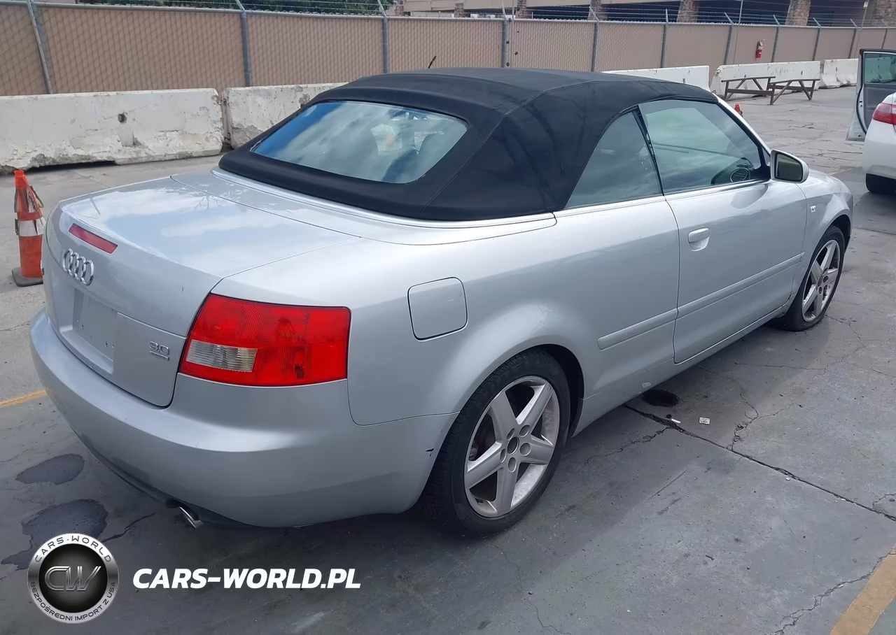 2004 Audi A4 3.0 VIN:WAUDT48H14K009355 - 4