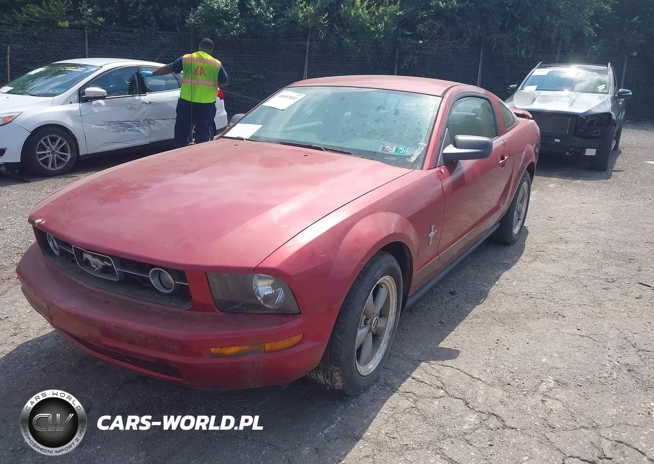 2006 Ford Mustang V6 VIN:1ZVHT80N065160120 - 2